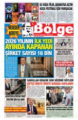 BÖLGE 15.09.2026 manşet