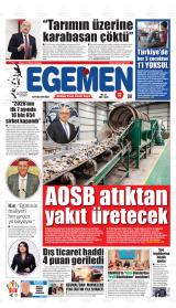 EGEMEN 15.09.2026 manşet