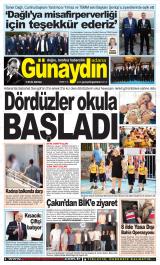 GÜNAYDIN ADANA 15.09.2026 manşet
