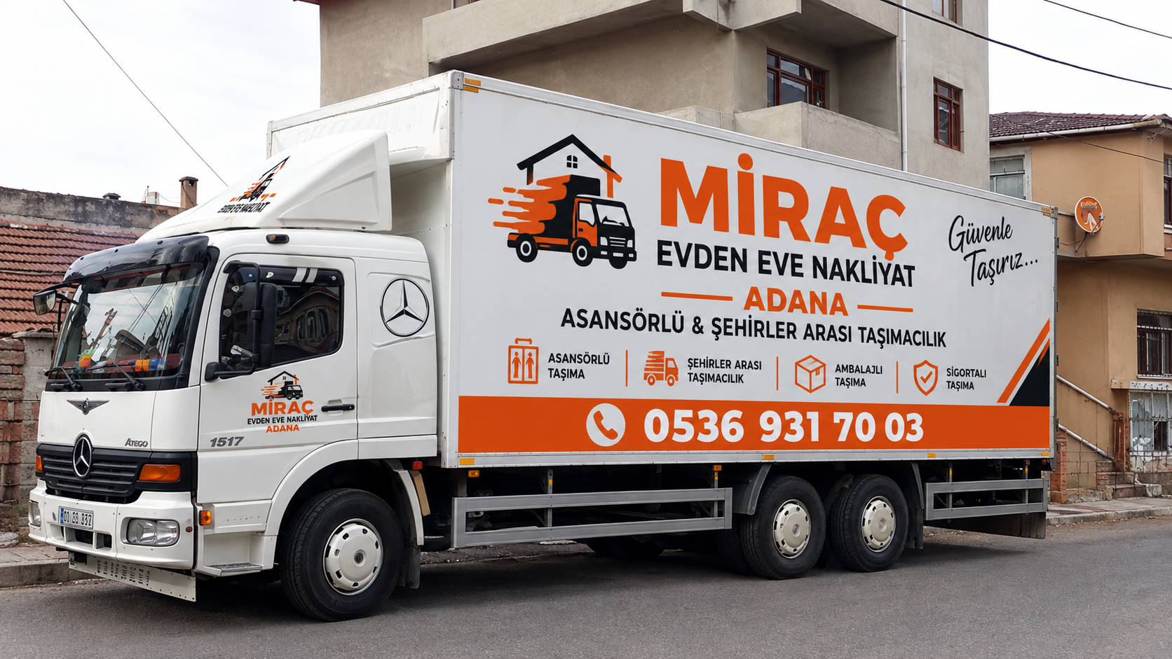 Adana Miraç Evden Eve nakliyat - Taşımacılık logo