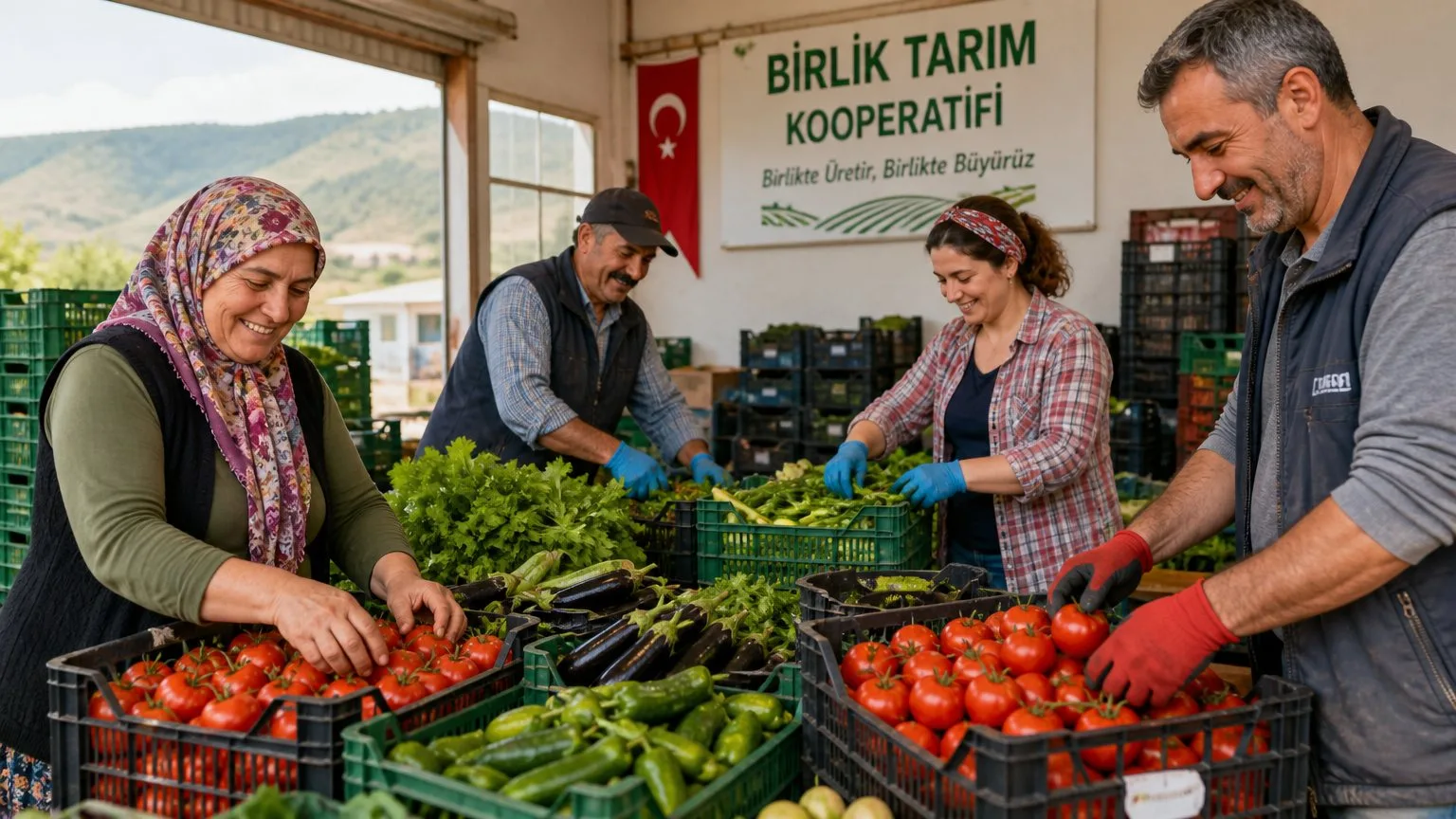 Adana'da Tarımsal Kooperatifler ve Üretici Birlikleri: Birlikte Güçlenmek