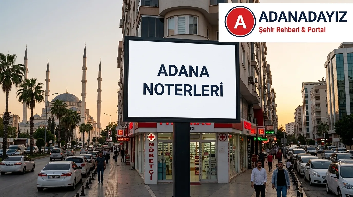 Adana Noterler - Adana Haberleri