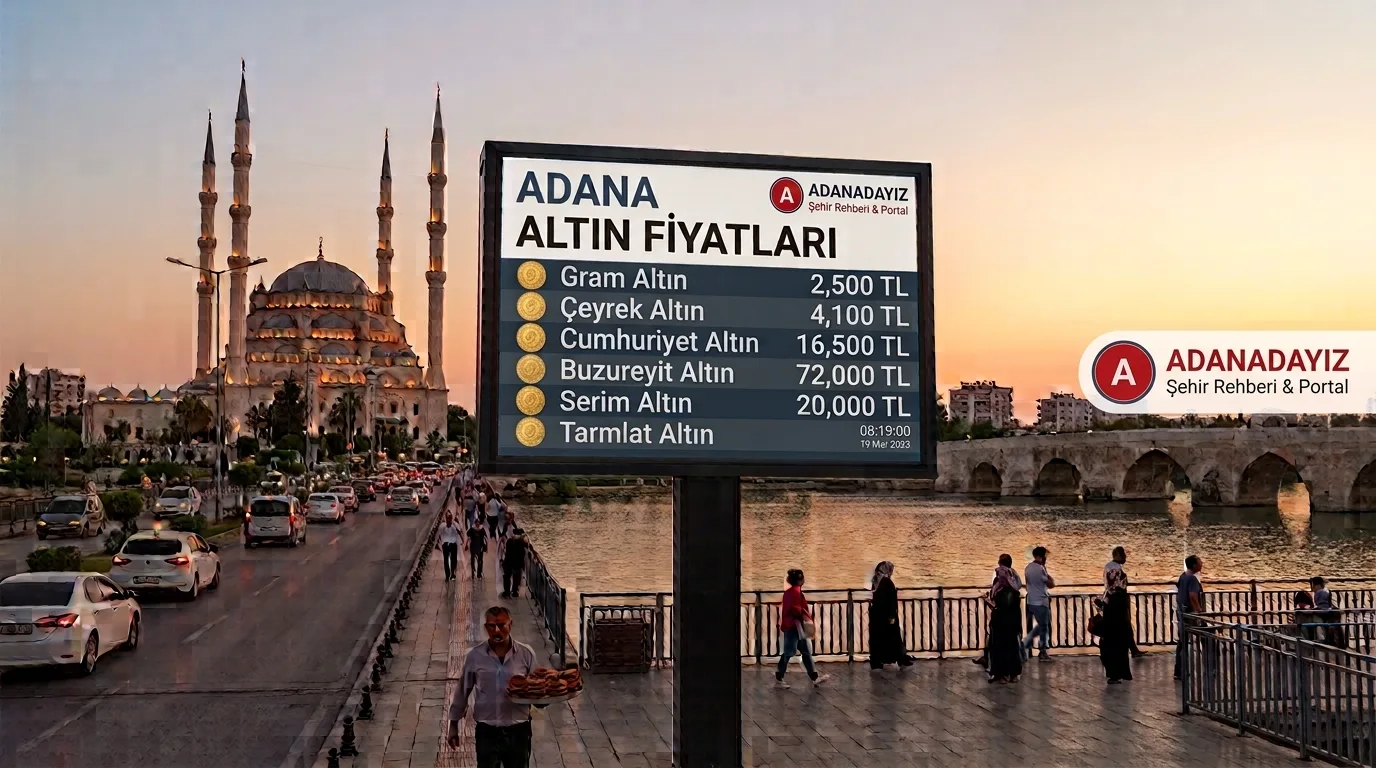Adana Kuyumcular Odası Altın Fiyatları - Adana Haberleri