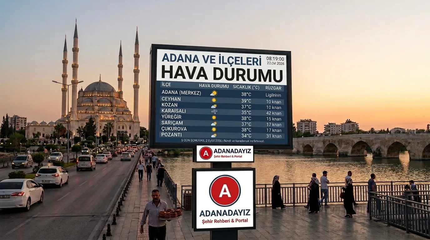 Adana Hava Durumu - Adana Haberleri