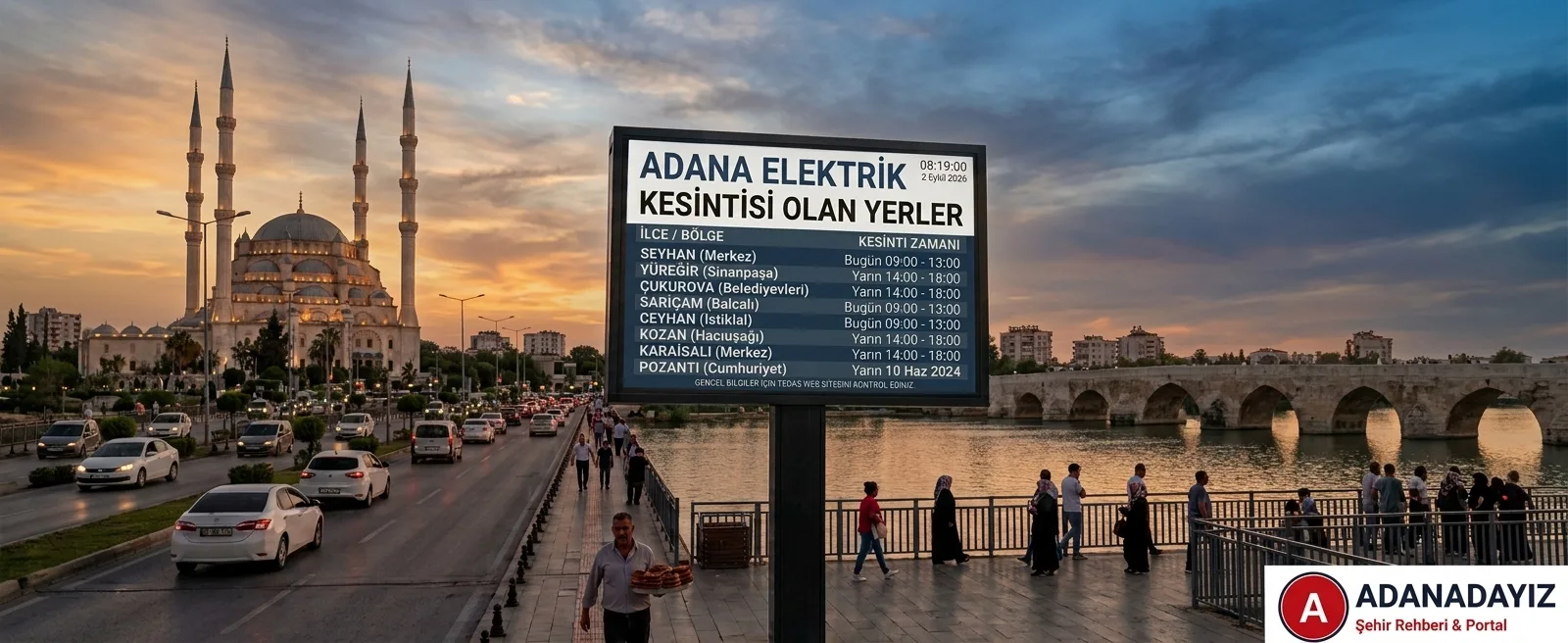 Adana Elektrik Kesintisi - Adana Haberleri