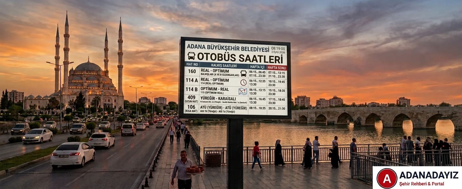 ABB Otobüs Saatleri - Adana Haberleri