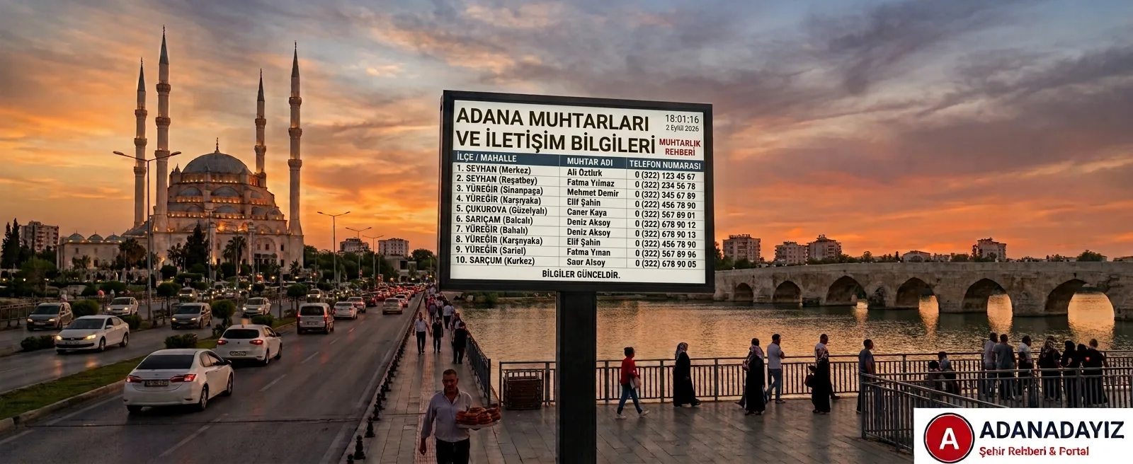 Adana Muhtarlıkları - Adana Haberleri